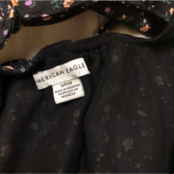 High Neck Spaghetti Strap Dress - Picture 5 of 7